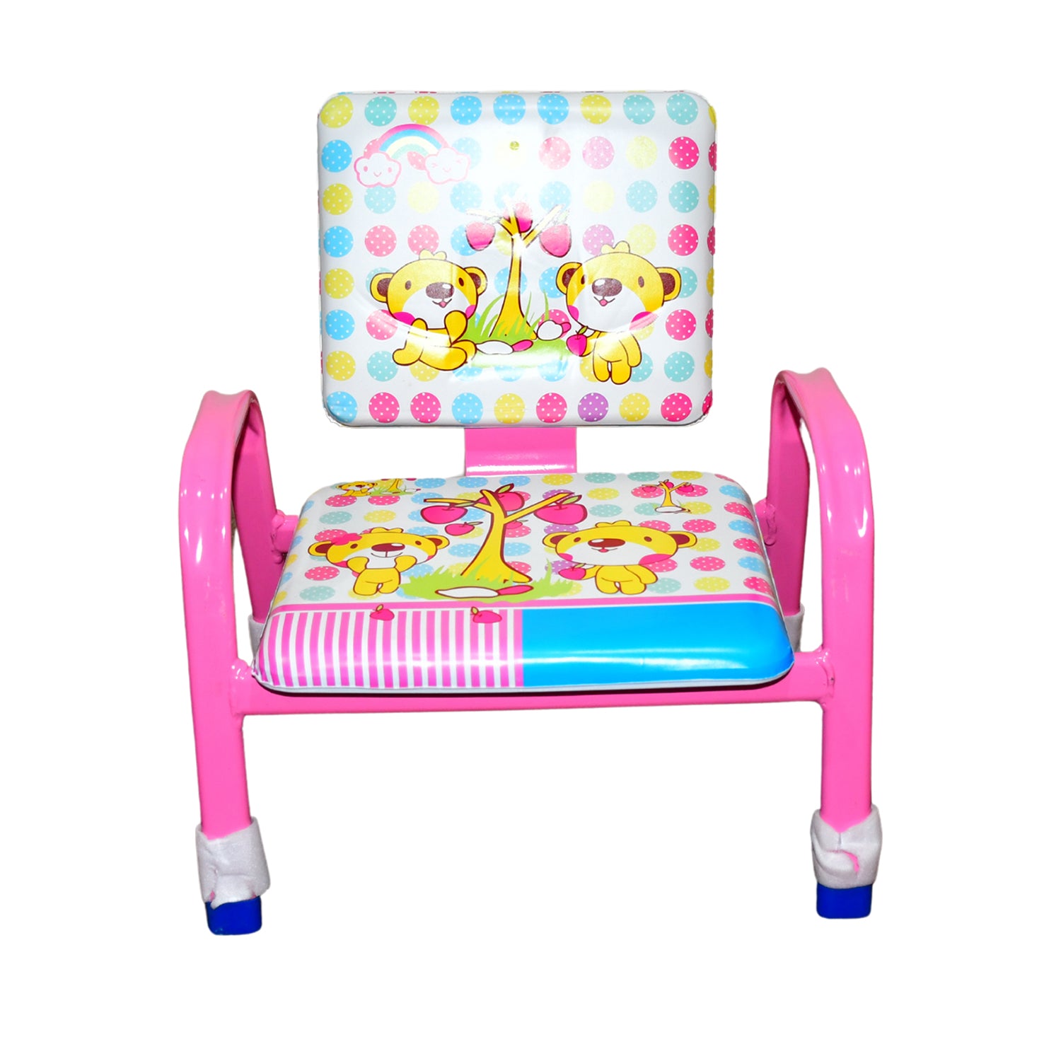 Cartoon Baby Chair Strong Steel Cushion & Comfortable Baby Chair High Quality Chair (1 Pc) view 3
