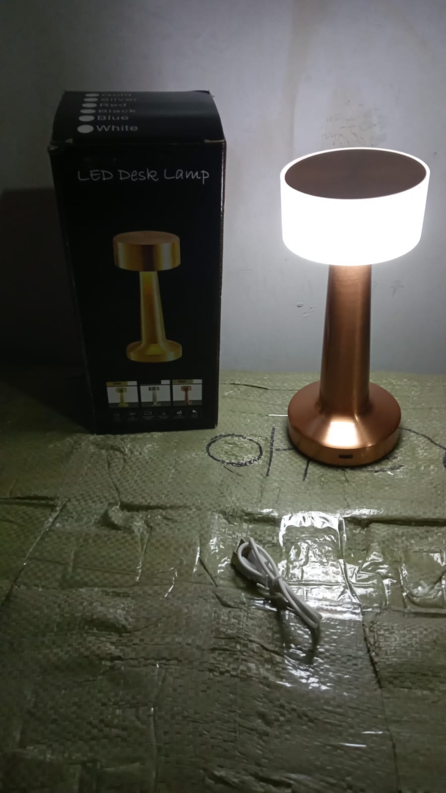 LED Lamp with Touch Control | Decorative Desk Lamp (1 Pc) view 8
