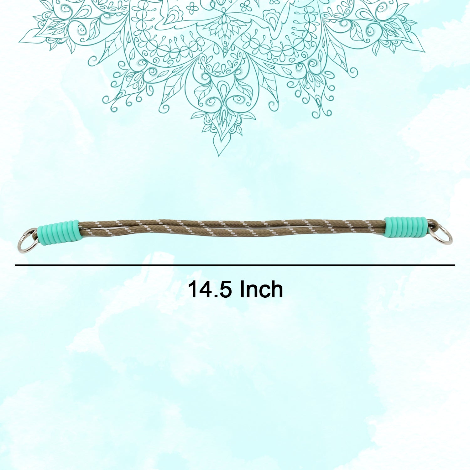 Multi Two Sided Adj Hand Wrist Strap (1 Pc / 14.5 Inch / Multicolor) view 3