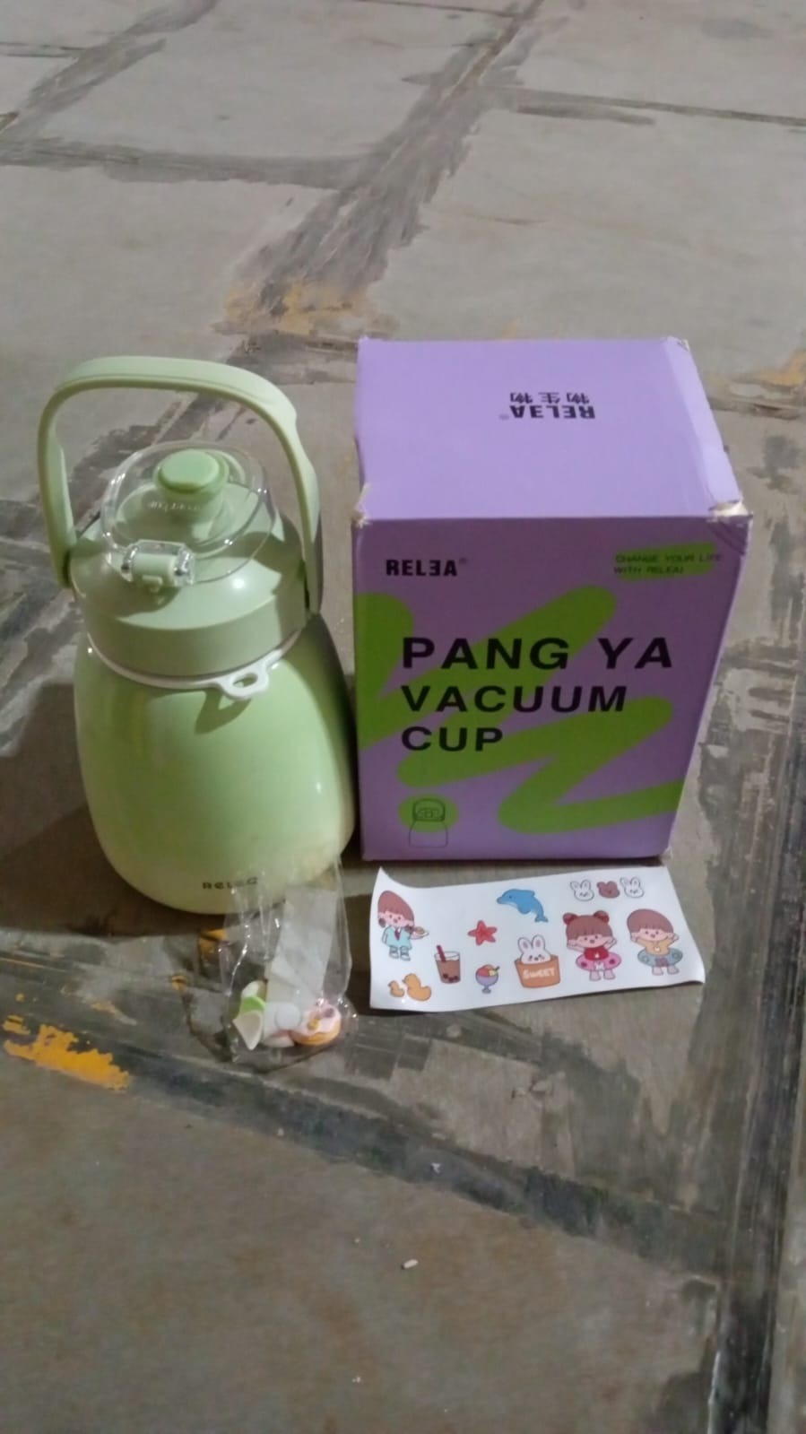 Stainless Steel Mug / Bottle Vacuum Insulated Cup With Handle (1200 ML) view 7