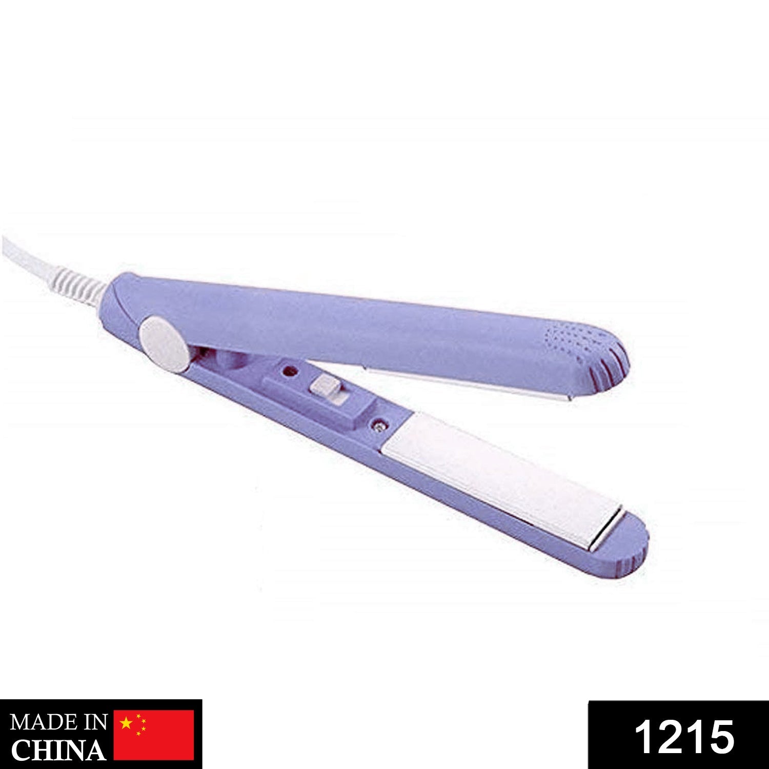 Beauty and Personal Care Professional Ceramic Plate Mini Hair Styler Straightener and Curler view 2