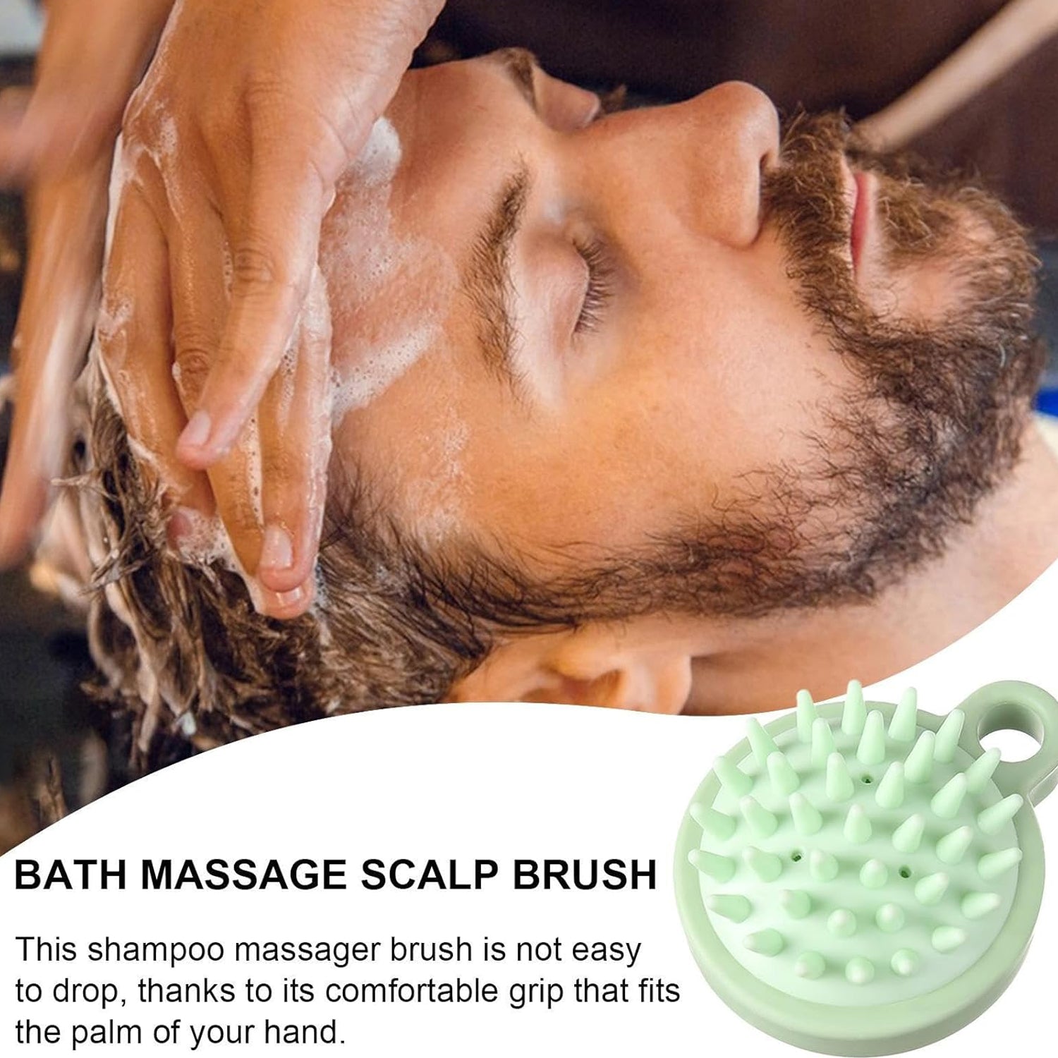 Portable Scalp Massage Comb – Hair Brush for Shampoo Massage, Relaxing Hair Accessories view 6