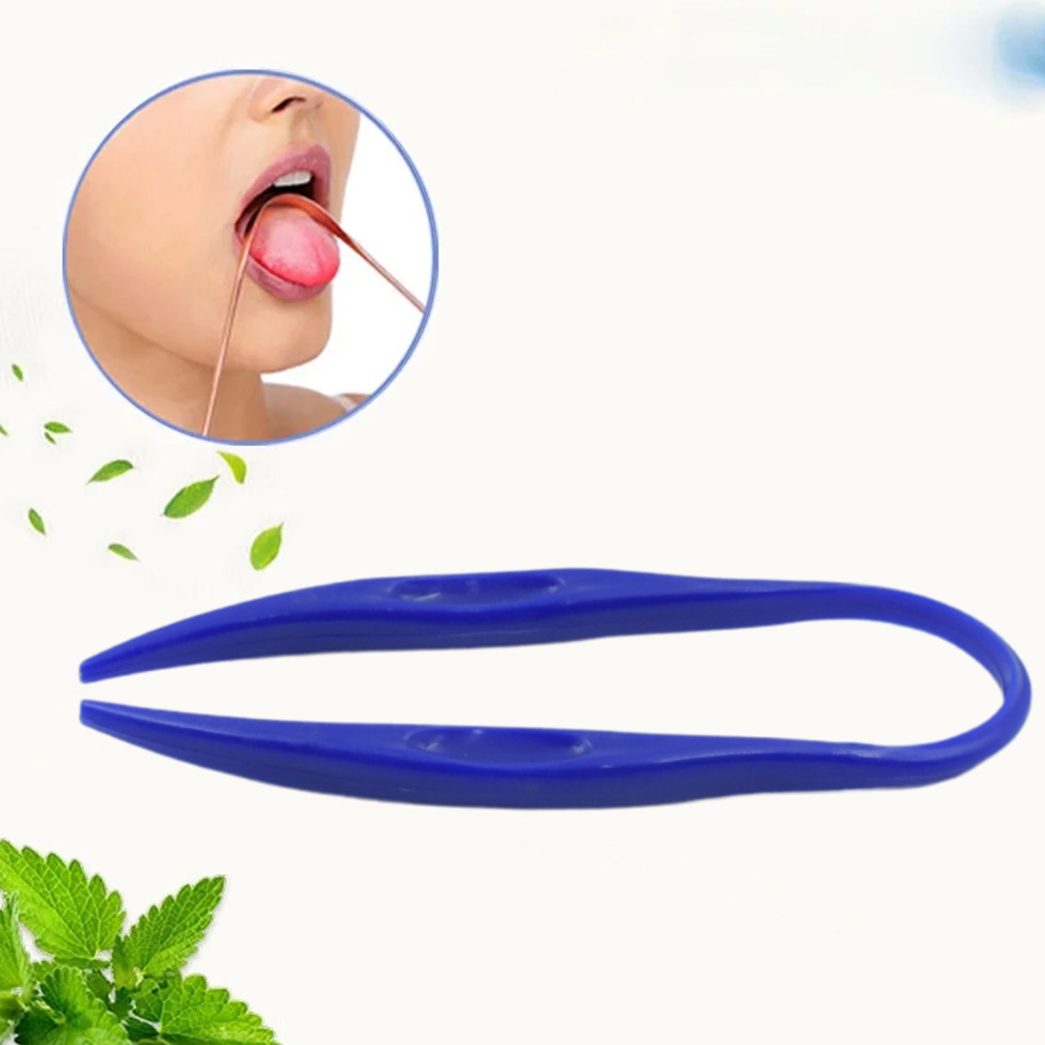 Plastic Tongue Cleaner For Kids & Adults | Tongue Scraper For Bad Breath, Maintain Oral Hygiene for Daily Use | for Fresh Breath & Bacteria Removal | Improved Taste Plastic With Handle Tongue Cleaner (1 Pc ) view 4