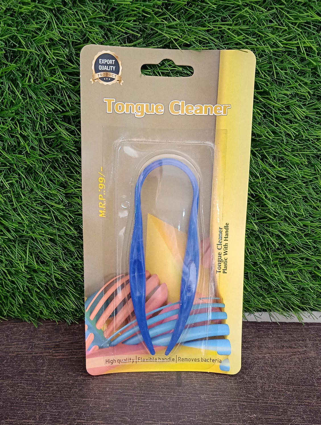 Plastic Tongue Cleaner For Kids & Adults | Tongue Scraper For Bad Breath, Maintain Oral Hygiene for Daily Use | for Fresh Breath & Bacteria Removal | Improved Taste Plastic With Handle Tongue Cleaner (1 Pc ) view 6