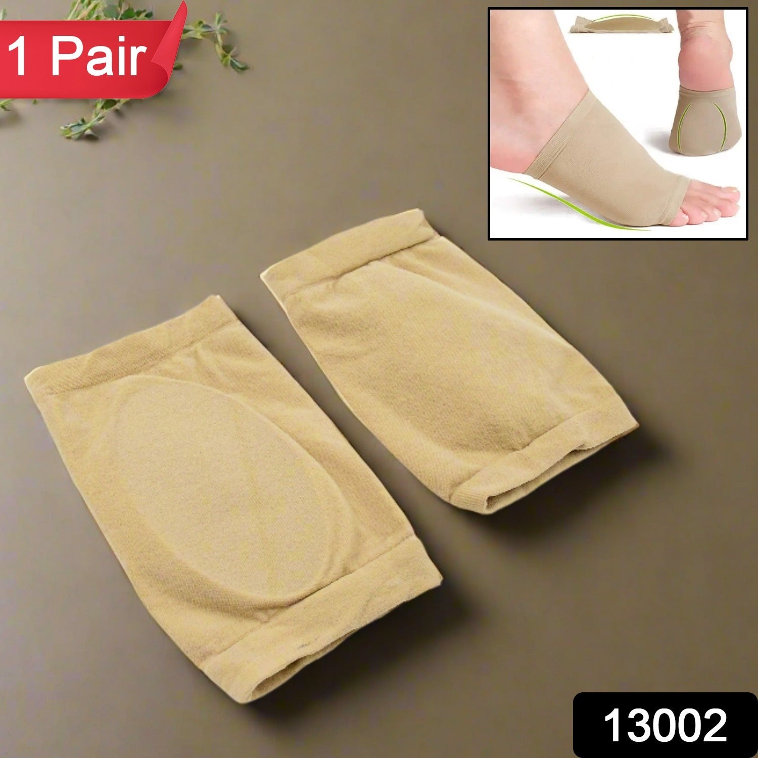 Foot Arch Support, Plantar Fasciitis Leg Foot Pain Relief Product (1 Pair) view 2