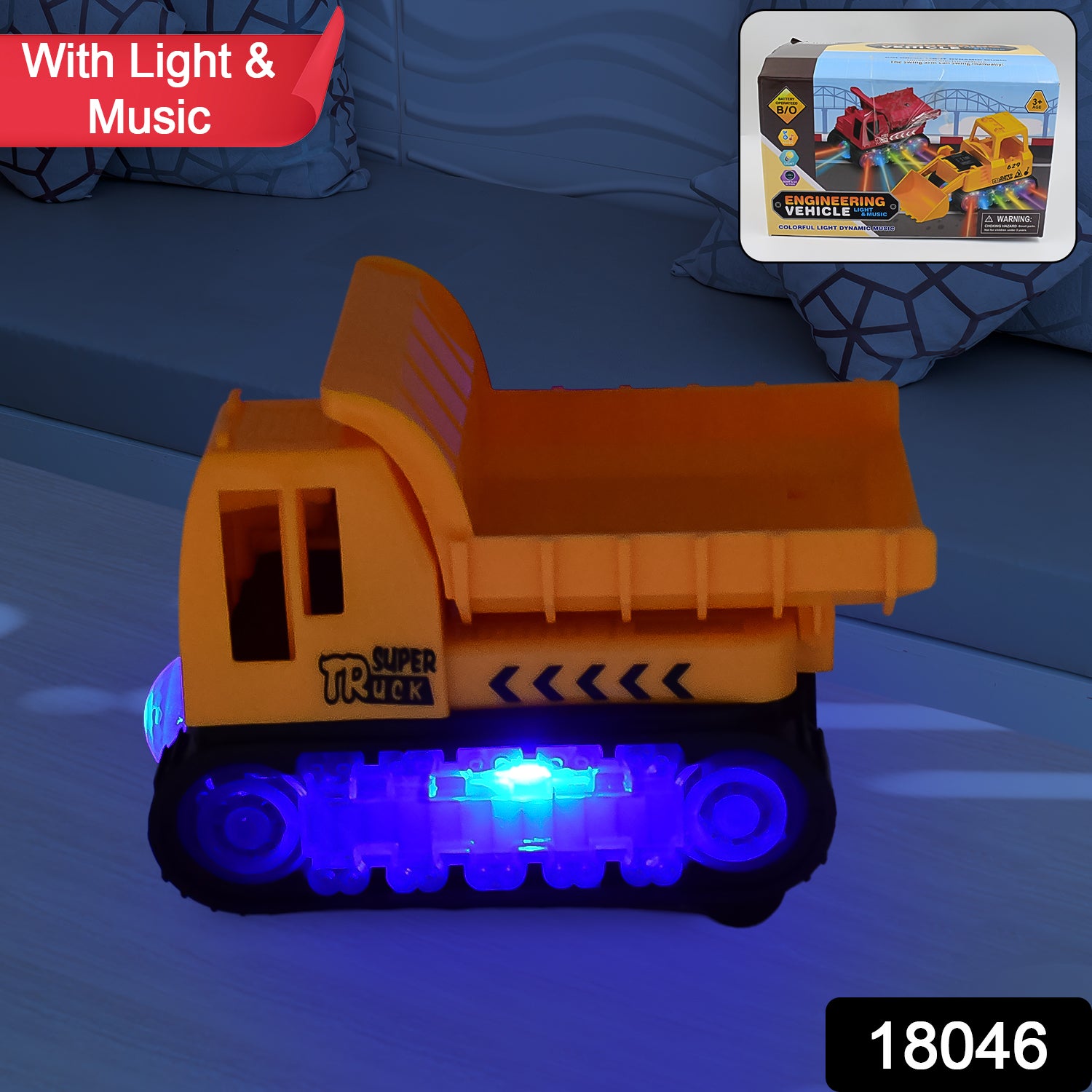 Engineering Vehicle Toys for Kids (1 Pc) view 2