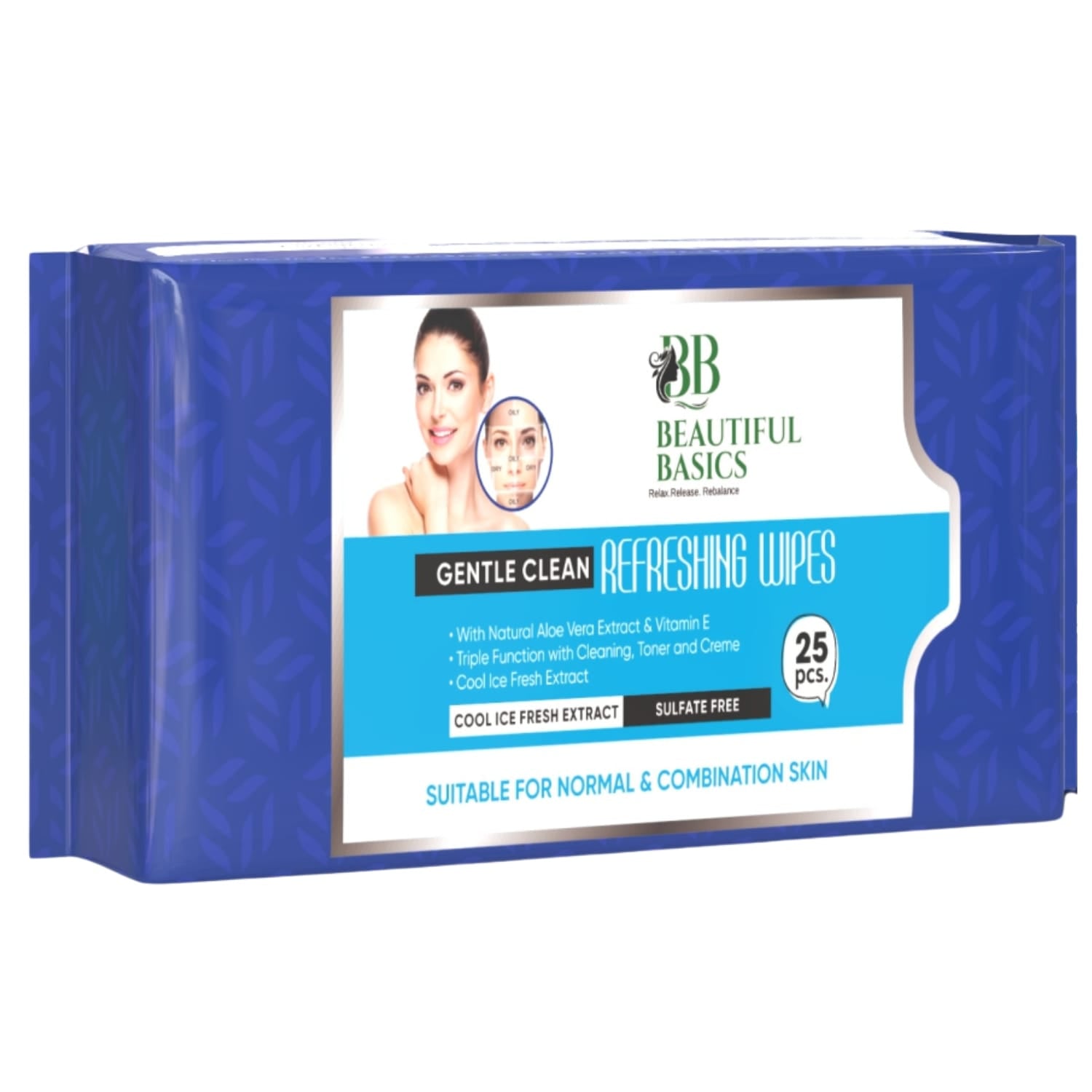 Refreshing Wet Wipes for Face | Facial Cleansing | Refreshing & Skin Hydration| Soothing for skin | pH Balance & Alcohol Free | Nourishing with Fruit extract | 25 Wipes view 8