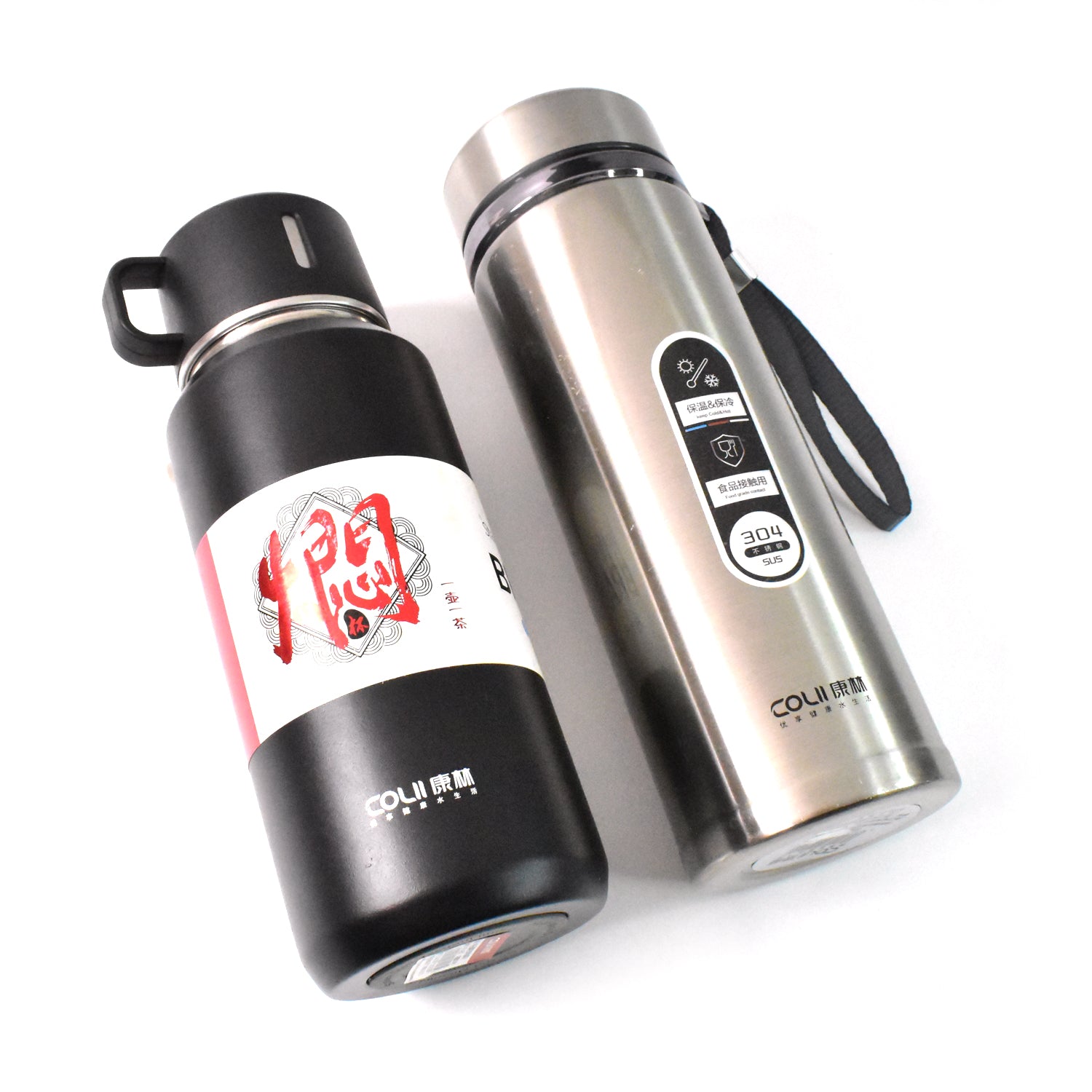 Stainless Steel Vacuum Insulated Water Bottle 900ML Approx (Mix Color) view 8